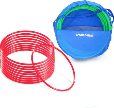 Produktbild von Sport-Thieme Gymnastikreifen-Set "ø 80 cm", Rot
