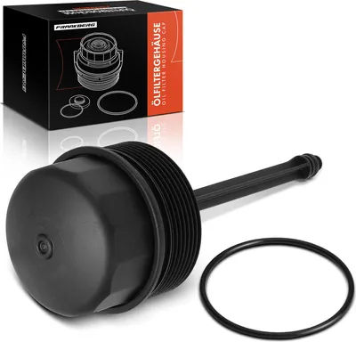 Immagine prodotto di Frankberg 1x coperchio alloggiamento filtro olio per BMW Serie 3 E46 E90 E91 Serie 1 E87 Serie 5 E60 E61 2.0L