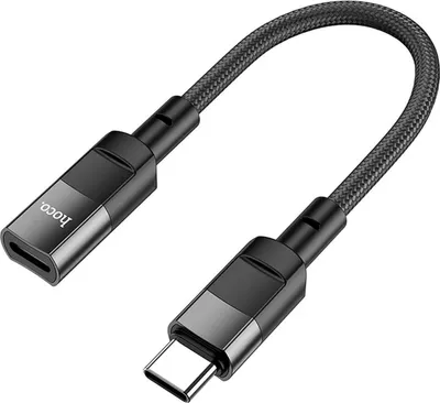 Produktbild von Hoco U107 USB Typ C Stecker Adapter für Apple iPhone iPad iOS auf Lightning Anschluss Buchse Konverter
