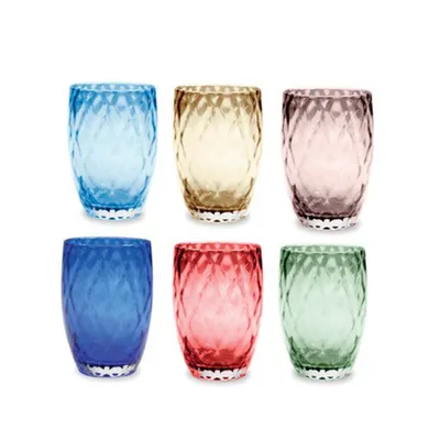 Obrázok produktu pre ZAFFERANO Losanghe – sada 6 pohárov Tumbler Mix