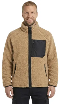 Productafbeelding van Brandit Teddyfleece Jack, kleur: kameel, maat: XXL