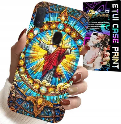Image de Étui Pour Samsung Galaxy A20E - Jesus Christianity Religion + Verre
