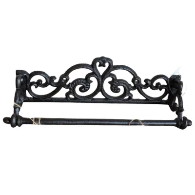Produktbild von Wand Küchenrollenhalter antikschwarz