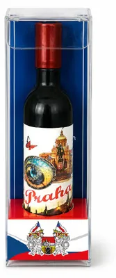 Obrázek produktu pro GiftyCity Otvírák na lahve – vývrtka ve tvaru lahve Praha
