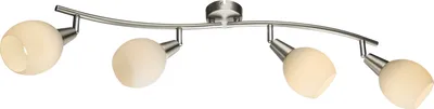 Produktbild von Globo Lighting Strahler Metall Nickel matt, 4x E14 LED