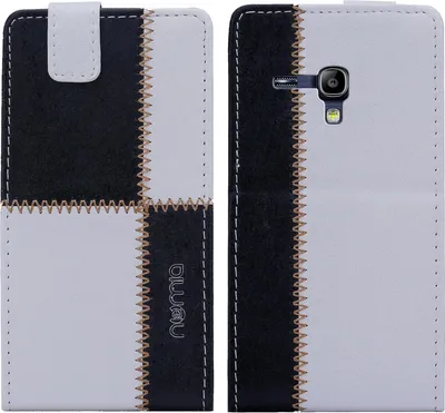Produktbild von Samsung Galaxy S3 Mini (i8190) numia Flipstyle Weiss-Schwarz