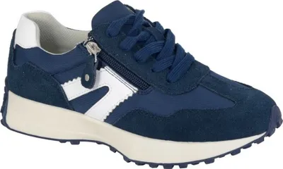 Produktbild von Cipriata - Damen Sneaker "Ferrara", Aktion Leder DF2512 (39,5 EU) (Marineblau)