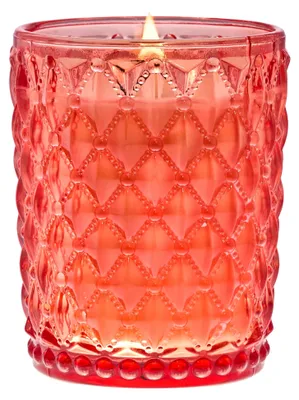 Sojawachs-Kerze Citroen & Grapefruit 500 g, Holzdocht, 100 Std.
