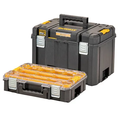 Produktbild von Dewalt-Zubehör dwst83520-1 | Organizer und tiefe Box – Dwst83520-1