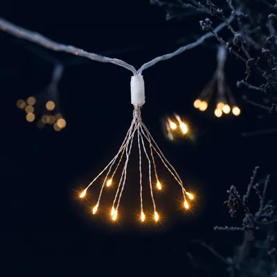 Produktbild von esotec Solar Deko-Lichterkette Feuerwerk mit 100 warmweißen LEDs 102575
