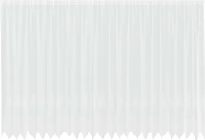 Produktbild von vidaXL Spitzenvorhang Weiß 240 x 600 cm Polyester