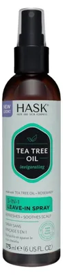 Produktbild von Hask Leave-in Hask Tea Tree Oil & Rosemary Invigorating 5-in1 Leave-in Spray 175ml