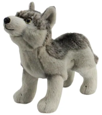 Image de Carl Dick Wolf, peluche debout d'environ 20 cm, doudou, 3759