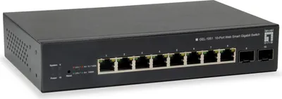 Zdjęcie produktu dla LevelOne GEP-1051, Zarządzany, L2/L3/L4, Gigabit Ethernet (10/100/1000), Obsługa PoE, Możliwości montowania w stelażu