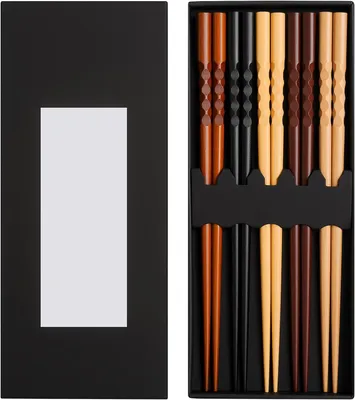 Produktbild von Holzessstäbchen 5 Paar, Japanisch, für Sushi