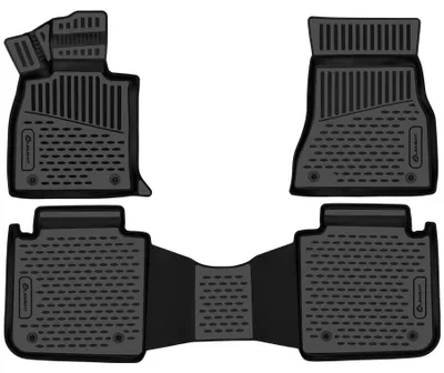 Productafbeelding van ELEMENT 3D-rubberen automatten geschikt voor BMW 7 (G70) vanaf 2022 | 3 stuks