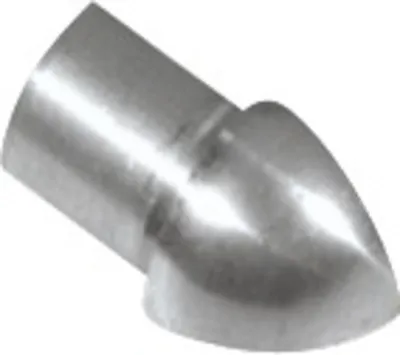 Produktbild von Eckstück Dural Durondell DRE125-Y Edelstahl Grau 12 mm