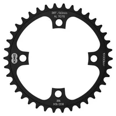 Produktbild von Kmc Bcd 104 Narrow Wide Steel Kettenblatt Schwarz 34t Schwarz 34t
