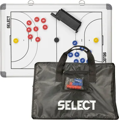 Produktbild von Select Taktiktafel Handball mit Tragetasche weiß
