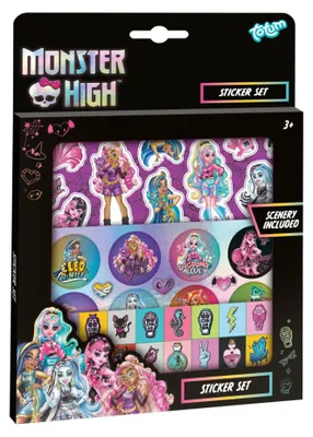 Produktbild von Monster High Dark Aufkleber Set