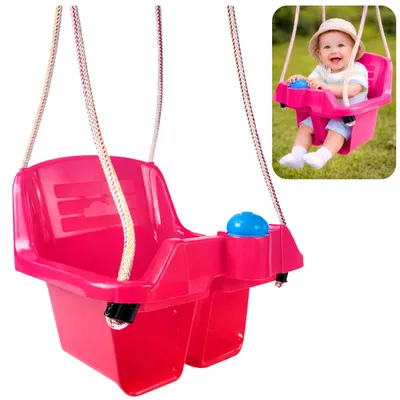 Immagine prodotto di Altalena a secchiello rosa per bambini 5237