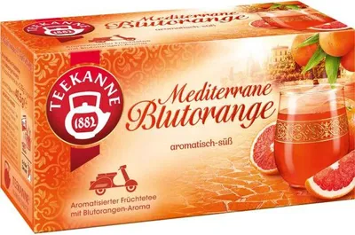 Produktbild von Teekanne Ländertee - verschiedene Sorten - ab 1 Packung (20 Beutel) - Sizilianische Blutorange