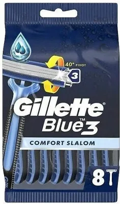 Produktbild von Gillette Blue 3 Einwegrasierer 8er Pack