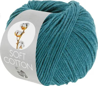 Produktbild von Lana Grossa - Soft Baumwolle 0065 petrolblau
