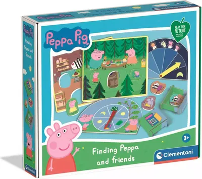 Produktbild von Clementoni Peppa Pig Lustiges Spiel