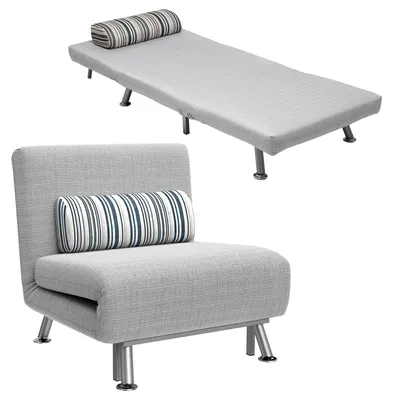 Produktbild von HOMCOM Klappbett Schlafsessel Gästebett Schlafsofa Faltmatratze Bett