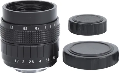 Immagine prodotto di obiettivo per fotocamere mirrorless con attacco a C da 35 mm F1.7 - Film televisivo a fuoco fisso Accessorio nero