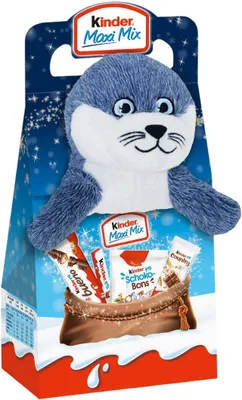 Zdjęcie produktu dla Kinder Maxi Mix z maskotką 133 g