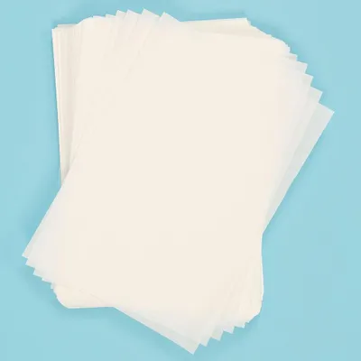 A4 Transparentpapier, 50 Blatt, 40 g/m², Durchzeichnen, Kopieren