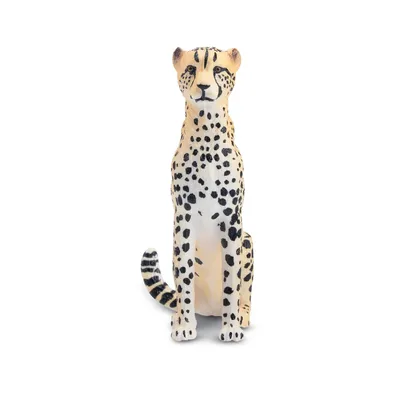 Produktbild von Toymany ML00294 Gepardenweibchen sitzend 7,6 cm Wildtiere