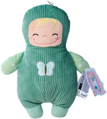 Zdjęcie produktu dla Squishbabies My Love – maskotka w zielonym stroju, 28 cm