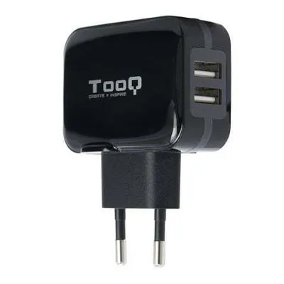 Produktbild von TooQ TQWC-1S02 Wall Charger / 2xUSB / 17W