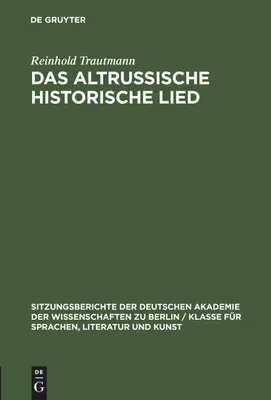 Produktbild von Das altrussische historische Lied