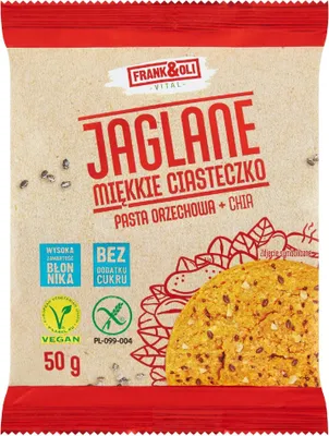 Immagine prodotto di Torta di miglio con pasta di noci e semi di chia Frank&Oli