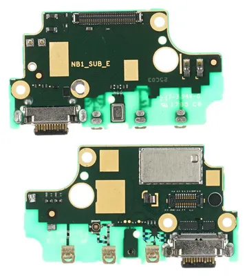 Produktbild von Nokia 8 Lade Anschluss Buchse Eingang USB-C Mikrofon Platine