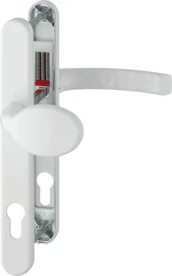 Immagine prodotto di Set intercambiabile LIÈGE - su piastra posteriore stretta, pomolo, 72 - 82, bianco