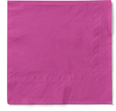 Produktbild von Tissue Serviette Violett, 33 x 33 cm, 3-lagig, 100 Stück - Mank
