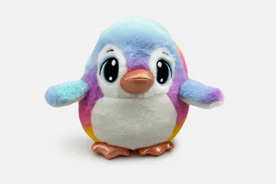 Produktbild von Plüschtier Pinguin 25 cm bunt – Weiches Kuscheltier, Stofftier