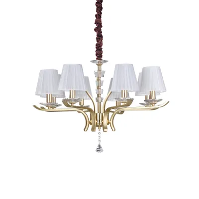 Obrázok produktu pre Ideal Lux Závesné svietidlo Pegaso 8-light Brass Satin 197739