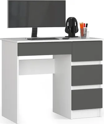 Produktbild von AKORD Furniture Factory IP0PBIUBIASZAPRA7, Gerade, Rechteckige Form, Matt, Weiß, 4 Schublade(n), 500 mm