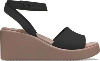 Produktbild von Crocs Brooklyn Ankle Strap Wedge Sandalen Schwarz EU 41-42 Frau Schwarz EU 41-42