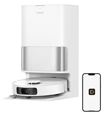 Produktbild von Dreame D30 Ultra, Staubbeutel, Weiß, Rund, 3,2 l, Mop washing, Ladend, 65 dB
