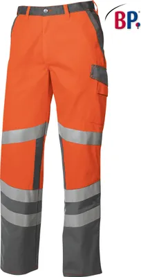 Produktbild von BP® Arbeitshose - warnorange/dunkelgrau - 52l