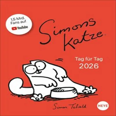 Produktbild von Simons Katze Tagesabreißkalender 2026