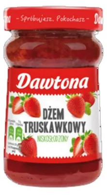 Produktbild von Dawtona Erdbeerkonfitüre, zuckerarm, 280 g