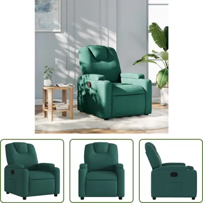 Zdjęcie produktu dla Leżanka The Living Store z ciemnozielonego materiału